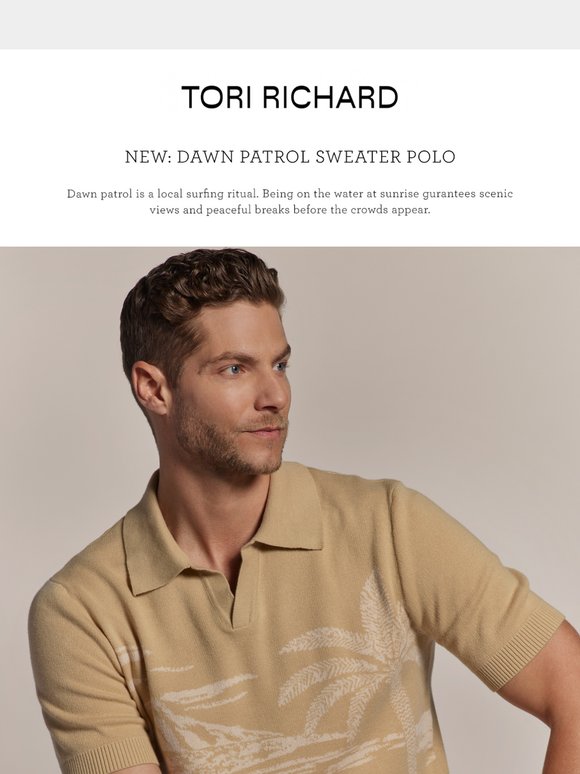 New In: Our Lightweight Knit Polo