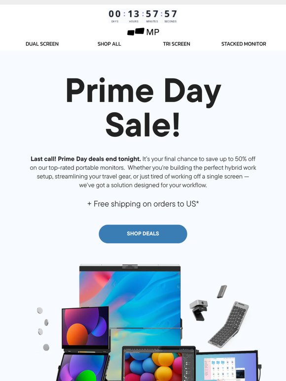 ⏳ Final Day to Grab Prime Day Deals! 🛒🔥