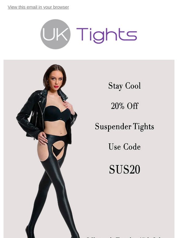 Super Cool Suspender Tights Sale! 🏷️