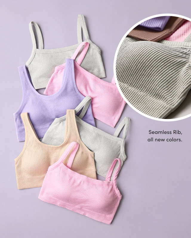 Seamless Rib, all new colors.