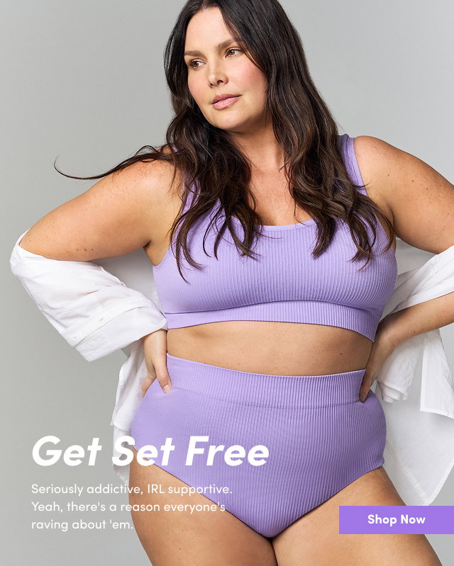 Get Set Free | Seriously addictive, IRL supportive. | Yeah, there's a reason everyone's raving about 'em | Shop Now >