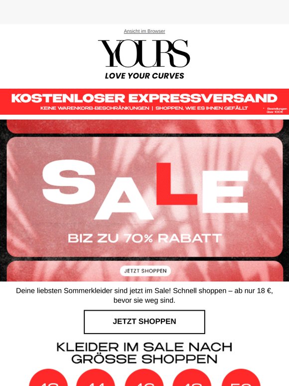 Sommerkleider jetzt im Sale