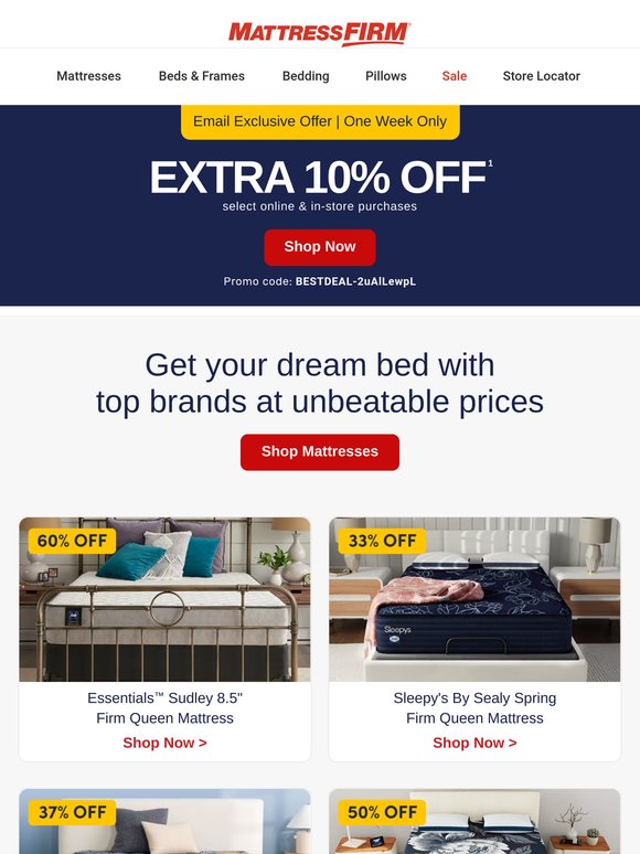 ⚠️ Sale & clearance deals ⚠️ Can't-miss savings on great zzz's inside