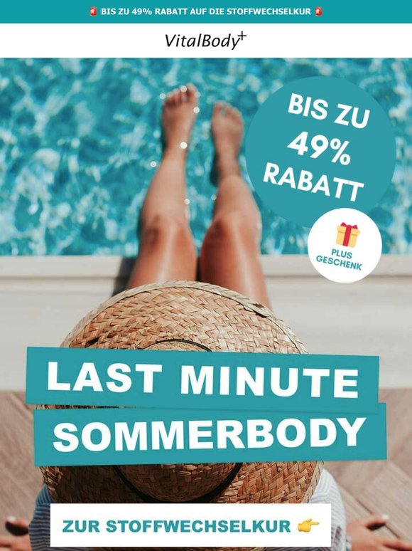 Letzte Chance auf deinen Beach-Body ☀️