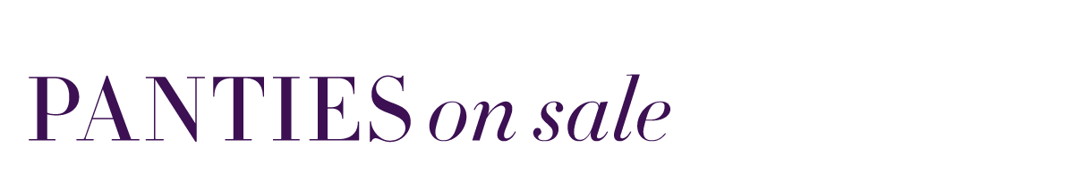 Panties on Sale