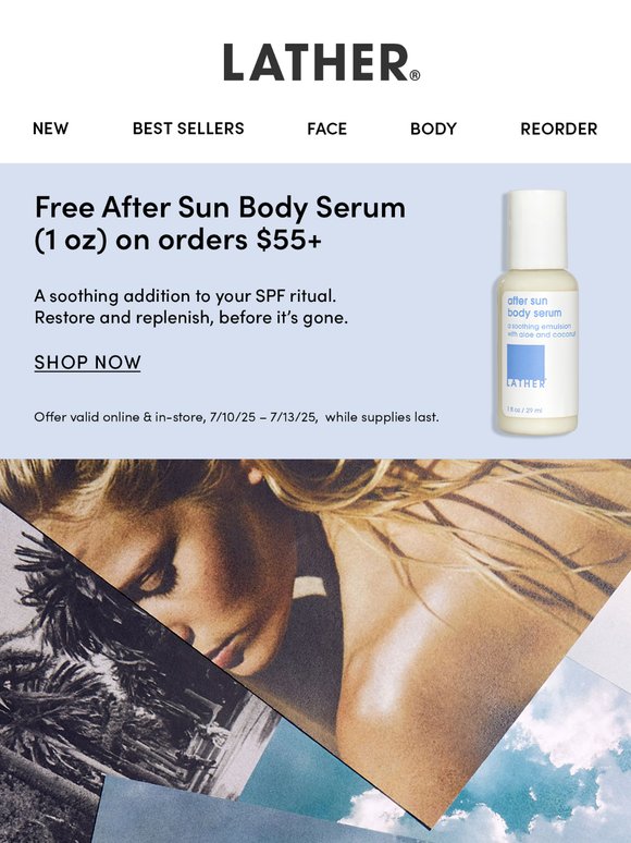 Final Hours! Free Gift on Orders $55+