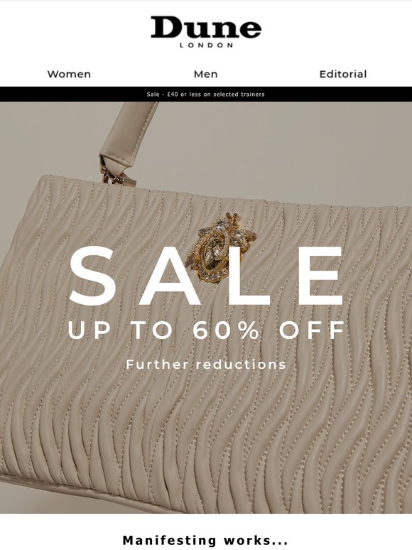 The sale edit