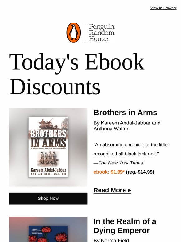 Today's Ebook Discounts
