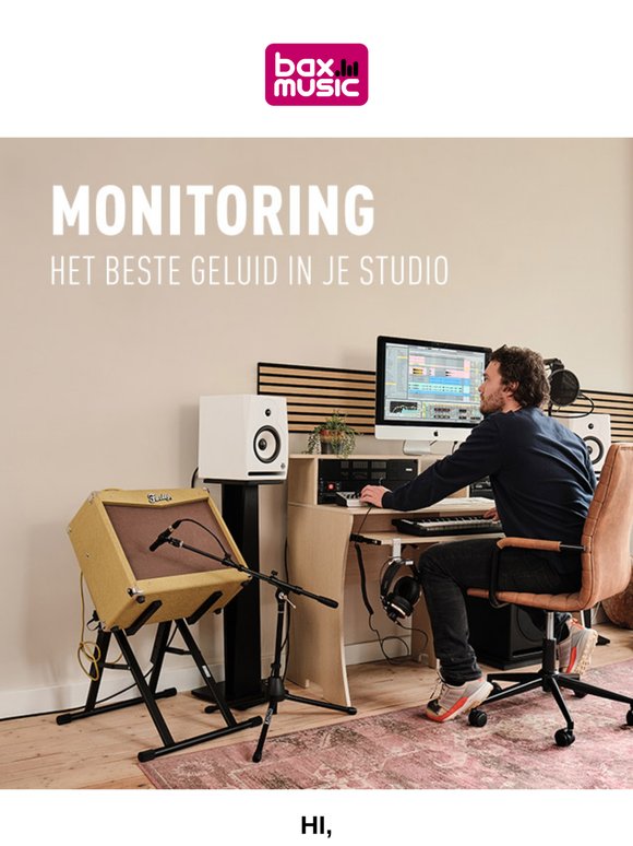 Het beste geluid in je studio