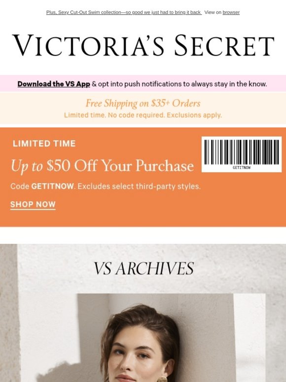 Shopping Just Got Better—Up to $50 Off