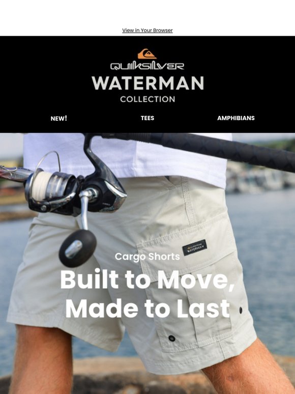 Waterman Cargo Shorts: Built For Coastal Missions