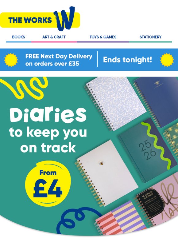 Get organised and stay on track