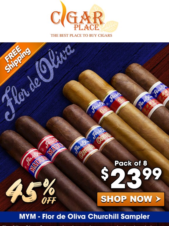 Flor de Oliva Churchill Sampler 45% OFF!