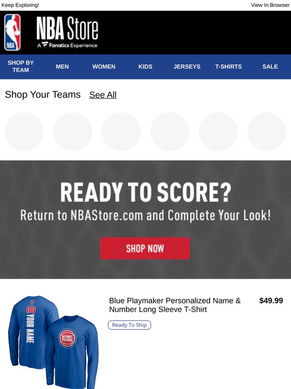 Get Back in the Game: Continue Browsing Your NBA Favorites