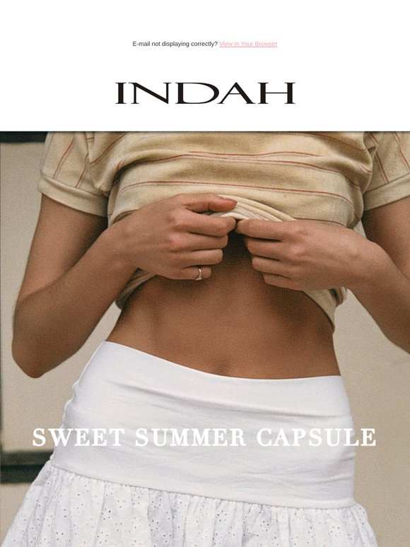 New INDAH just dropped... 💛