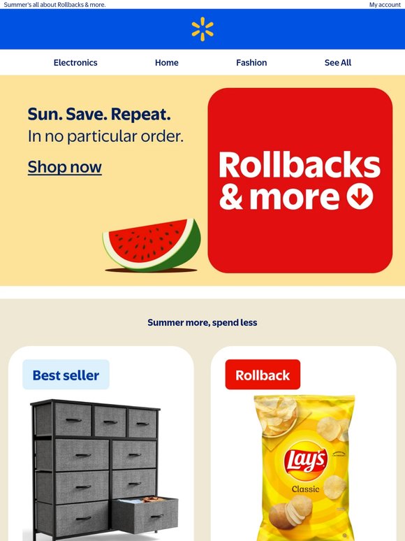 Savings too hot to miss ☀️