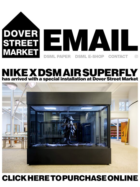 Nike x DSM Air Superfly has arrived with a special installation