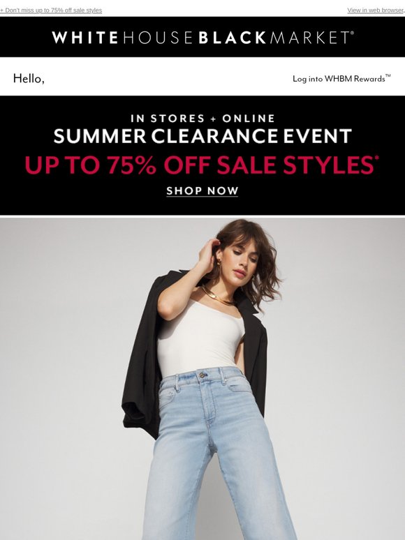 Looking for laid-back denim? Here you go!