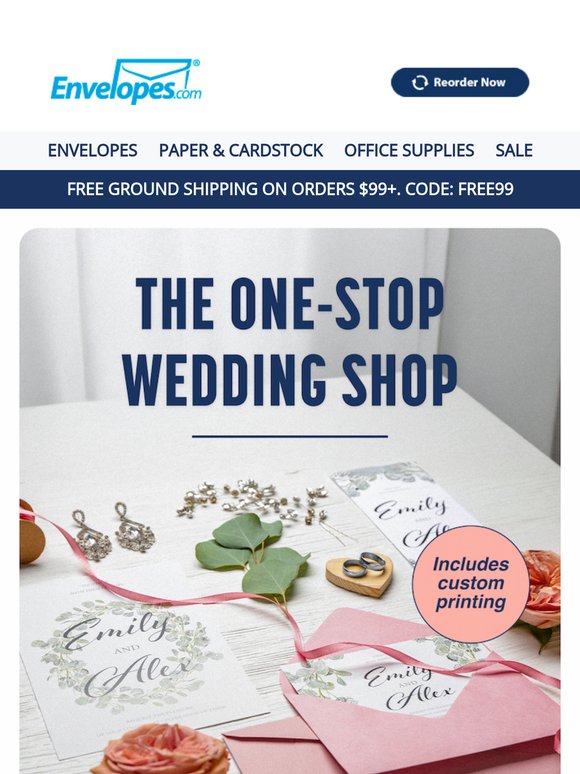 Say “I Do” to Custom Wedding Details