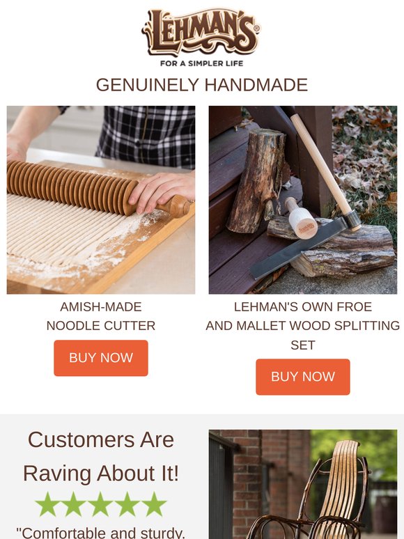 Amish-Made Products 💖 One-of-a-Kind & Built to Last