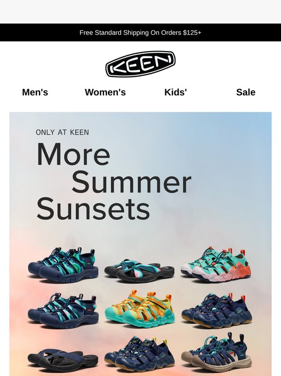 🌅 Sandals In Sunset Hues