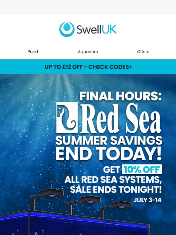 Final Hours: Red Sea Summer Savings End Today!