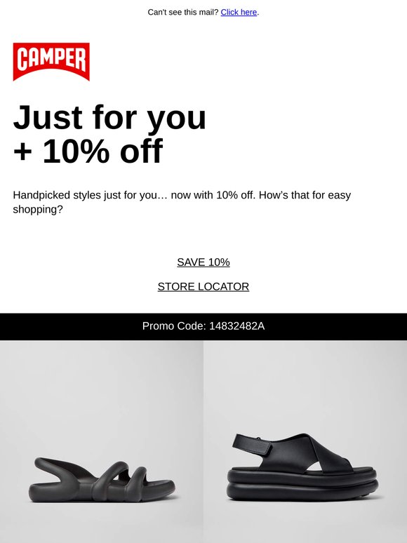 Your next favorite pair—now 10% off