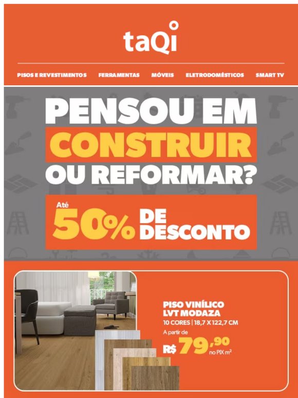 Super Ofertas para reformar sua casa 🤩