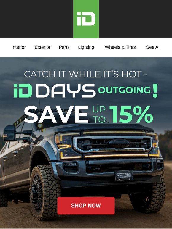 🔥 Still Going Strong - iD Days Continue!
