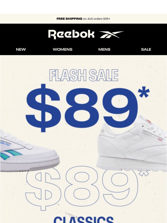FLASH SALE: $89 Selected Classics👟