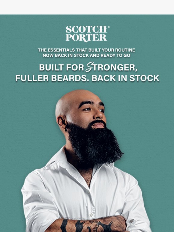 🖤 Your Beard Favorites Are Finally Back