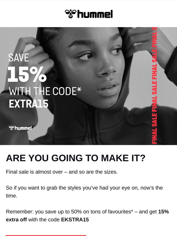 The sale won’t last forever