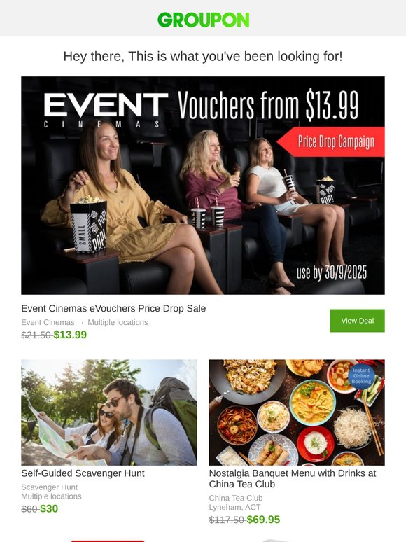 Customers With Your Good Taste Purchased These Deals