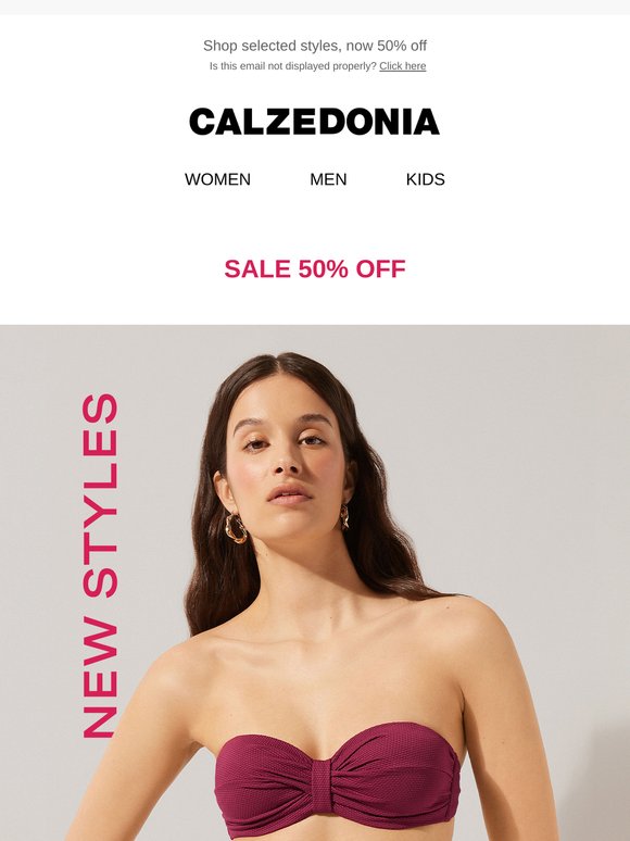 Surprise! New swimwear now on sale