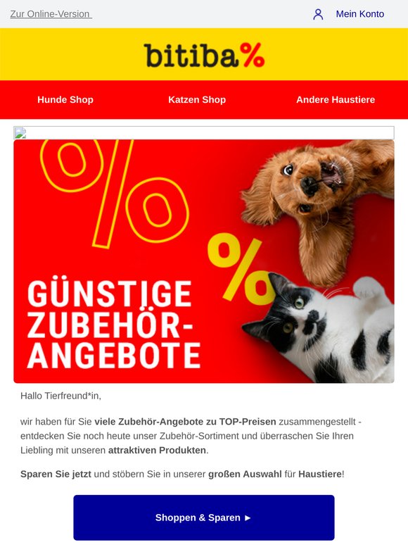 ⭐️ Tolle Zubehörangebote für Haustiere - jetzt sparen! 🐾🐾