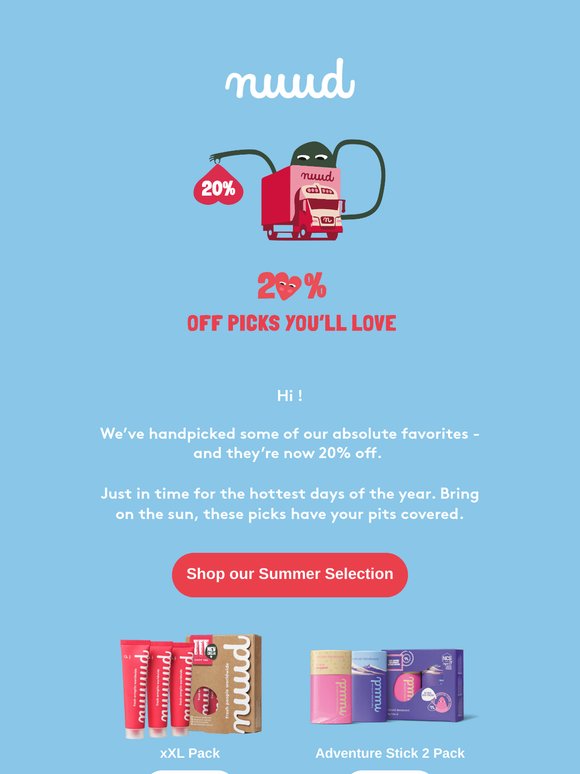 20% off picks you’ll love - for a limited time