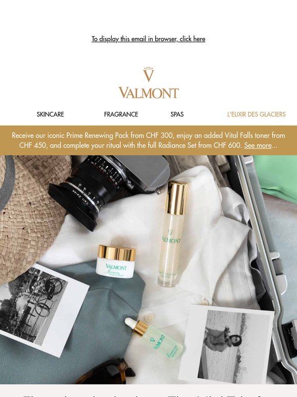 First-class hydration — The Mini Trio for Radiant Skin