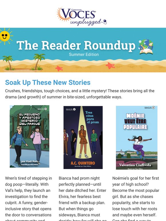 Soaking Up Summer Stories: The Reader Roundup, Summer Edition