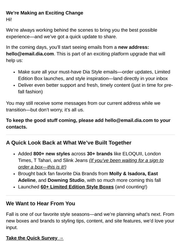 We’re Making an Exciting Change (Here’s What to Expect!)