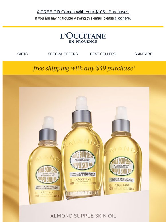 Time To Try Our Best-Selling Body Oil