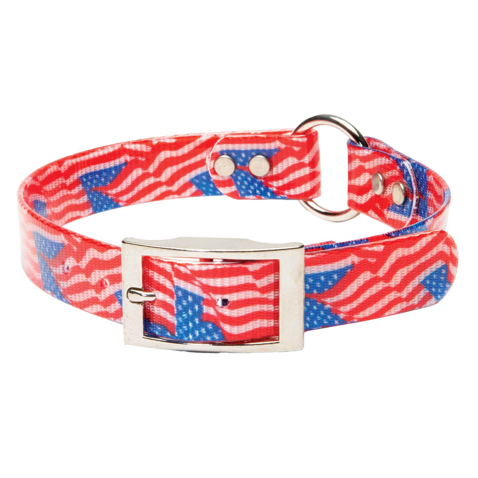 Image of American Flag 1” O-Ring Collar