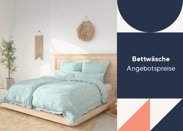 Bettwäsche zu Angebotspreisen
