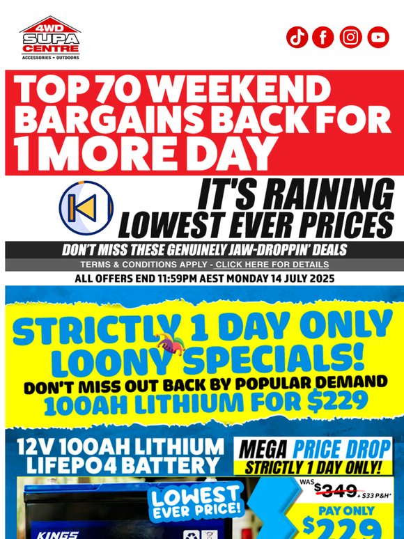 🤑 Over 70 Humongous Price Drop Deals Disappear At Midnight