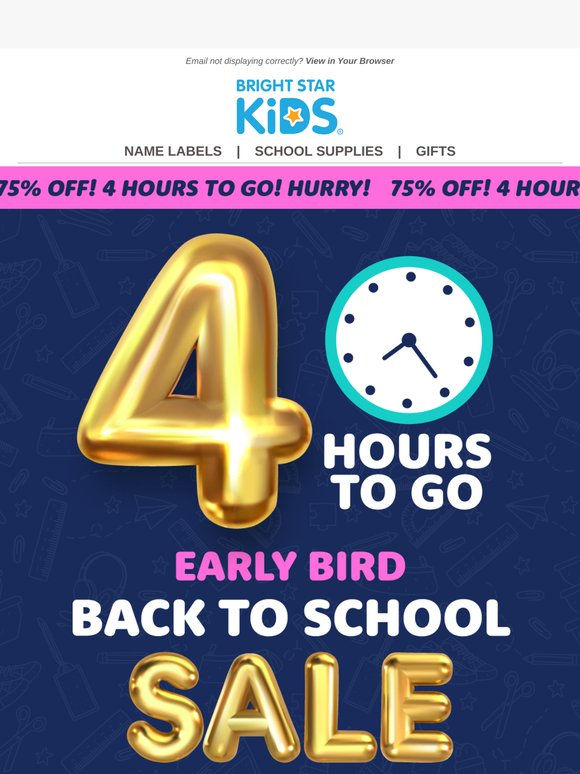 Ends in 4 Hours 🚨 Don't Miss Out!
