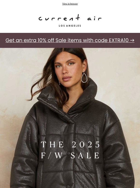 🍂 Early Fall/Winter Access: Up to 30% Off + Extra 10%