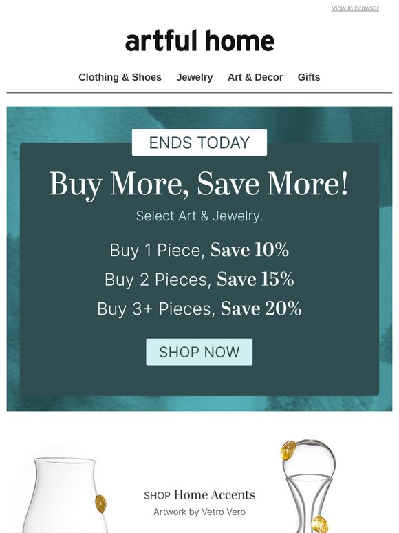 Last Day to Save Up to 20% Off!
