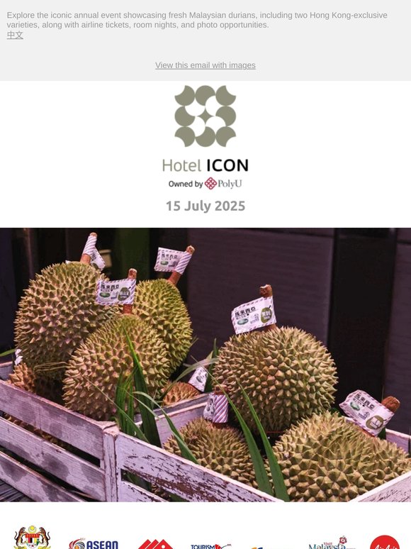 Hong Kong's Largest Durian Festival - Book Now