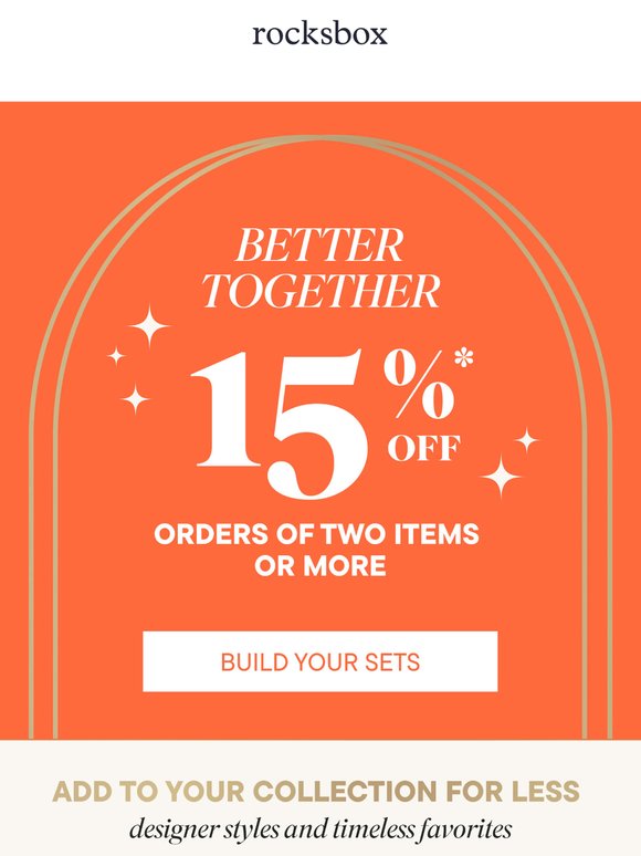 Your Custom Set Is On Sale