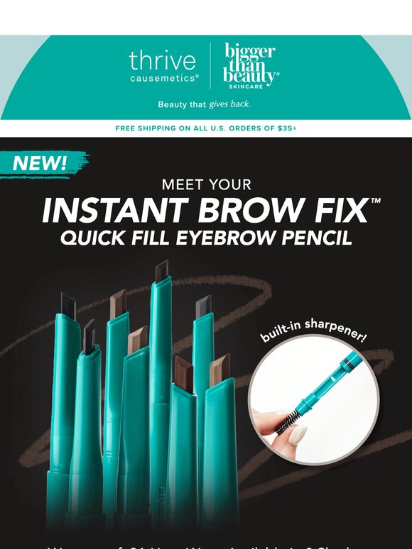 NEW! Instant Brow Fix™ Quick Fill Eyebrow Pencil