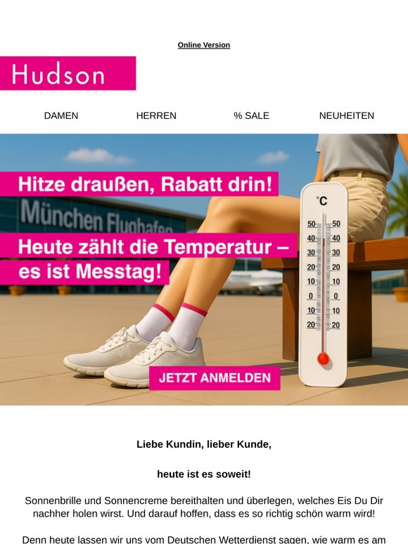 Hitze-KICK Messtag – heute zählt’s!
